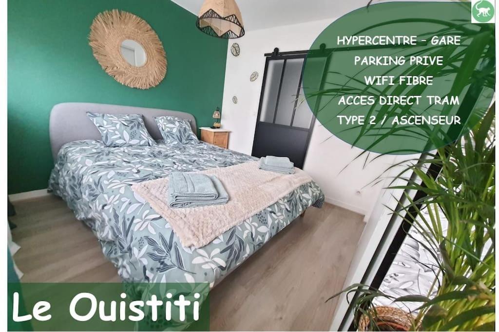 Le Ouistiti - 50 M De La Gare - Parking Prive Lejlighed Tours Eksteriør billede
